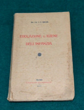 1908 educazione igiene usato  Cirie