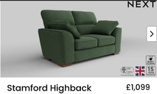 Next stamford seater for sale  STOCKPORT