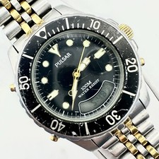 Usado, Bateria nova Seiko Pulsar 40mm 100M ANA-Digital estilo piloto/mergulhador V071-X010 década de 1990 comprar usado  Enviando para Brazil