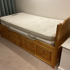 Single wood bed for sale  TRING