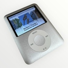 Apple iPod Nano 3ª Geração 4GB Prata A1236 MA978LL Novo Pacote de Cabo Bom Estado comprar usado  Enviando para Brazil