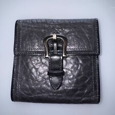 Cartera Fendi para mujer charol con hebilla triple pliegue negra LEER segunda mano  Embacar hacia Argentina