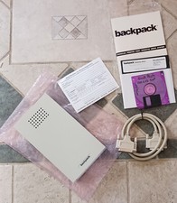 Microsolutions BackPack 3.5" unidade de disquete porta paralela com disco driver comprar usado  Enviando para Brazil