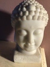 Marble meditating buddha for sale  KEIGHLEY