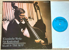 KLAUS TRUMPF double-bass Sonatas SPERGER VANHAL ED1 ETERNA STEREO LP MINT, usado comprar usado  Enviando para Brazil