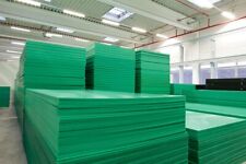 Lastra polietilene verde usato  Campi Bisenzio