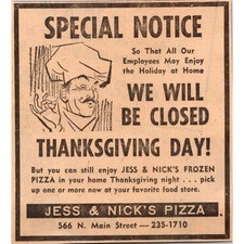 Jess nick pizza for sale  Hinckley