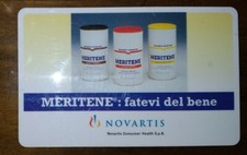 Tessera viacard novartis usato  Roma