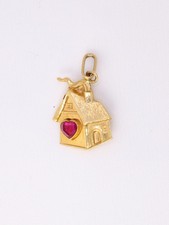 Pendentif maison vintage d'occasion  Paris III