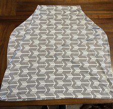 Capa de enfermagem, capa de assento de carro para bebê, capa de carrinho infantil flechas cinza comprar usado  Enviando para Brazil