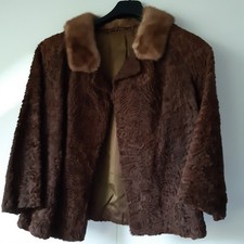 Persianer jacke nerzkragen gebraucht kaufen  Deutschland