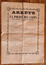 Affiche 1902 police d'occasion Affiche 1902 police d'occasion  France