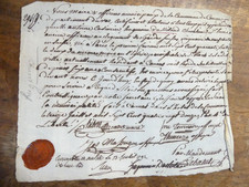 1792 cannes certificat d'occasion  Morestel