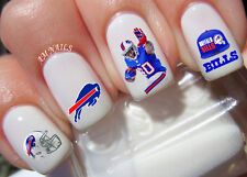 Buffalo Bills Nail Art Adesivos Decalques transferências Conjunto De 30-A1362 comprar usado  Enviando para Brazil