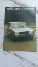 Catalogue brochure peugeot d'occasion  Mitry-Mory