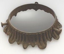 Suporte de anel de sombra antigo para lâmpada de querosene de óleo pendurada em cavalo de ferro comprar usado  Enviando para Brazil