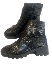 Black patent croc for sale  ALFRETON