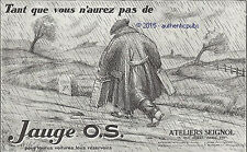 Publicite jauge compteur d'occasion  Cires-lès-Mello