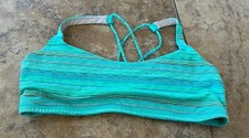 Sutiã esportivo Lululemon multicolorido remo, feminino tamanho 10, usado comprar usado  Enviando para Brazil