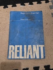 reliant regal van for sale  BRAUNTON