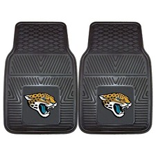 Tapetes de assoalho de vinil de borracha resistentes dianteiros para carro caminhão NFL Jacksonville Jaguars, usado comprar usado  Enviando para Brazil