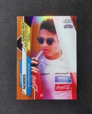 2020 Topps Chrome Formula 1 F1 Lando Norris RC #161 Laranja 25/06 SP comprar usado  Enviando para Brazil