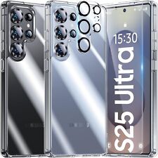 3in1 Hülle + Schutzglas für Samsung Galaxy S25 / Plus / Ultra Panzerfolie Linse comprar usado  Enviando para Brazil
