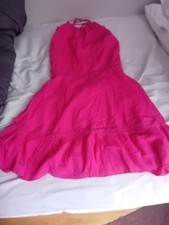 Bright pink backless for sale  BILSTON
