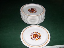 Vintage.lot assiettes desserts d'occasion  Saint-Amand-Montrond