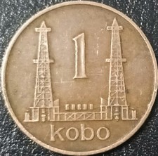 Nigeria moneta kobo usato  Rho