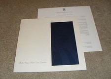 Rolls royce brochure for sale  FAREHAM