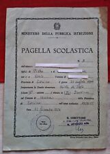 Pagella scolastica elementari usato  Pinerolo