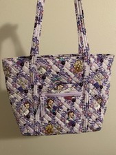 Bolsa tote floral Vera Bradley Disney Beauty & The Beast Princess Belle nova com etiquetas comprar usado  Enviando para Brazil
