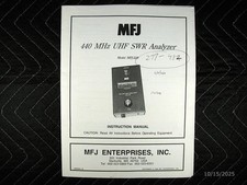 Mfj 440 mhz for sale  Framingham
