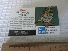Rspb caravan club for sale  ARMAGH