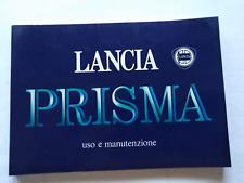 Lancia prisma libretto usato  Casalmaggiore