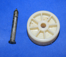 Rolo frontal e pino para armário de geladeira Whirlpool (2150304 / W10475495) {P4750}, usado comprar usado  Enviando para Brazil