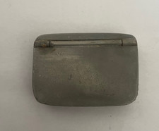 vintage pewter snuff box for sale  ROTHERHAM