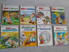 Używany, VINTAGE ASTERIX PAPERBACK COMIC LOT, IN GERMAN. EARLY 1970'S X 8. na sprzedaż  PL