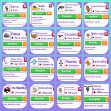 Mascotas / Pets / adóptame / Avestruz / skele-rex / Lémur / Accesorios / Toys comprar usado  Enviando para Brazil