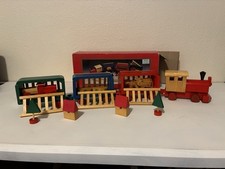 Vintage wooden train for sale  Longview