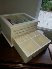 Großes weißes holzschmuckkä gebraucht kaufen  Oer-Erkenschwick