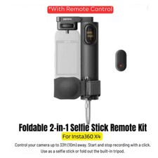 2 in 1 Foldable Invisible Selfie Stick & Stativ Fernbedienung Für Insta360 X4 comprar usado  Enviando para Brazil