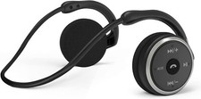 Fones de ouvido Bluetooth 5.0 com alça para o pescoço leve dobrável sem fio preto comprar usado  Enviando para Brazil