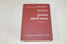 Manuale diritto privato usato  Roma
