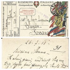 Ww1 franchigia militare usato  Novate Mezzola