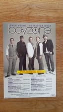 Boyzone 2008 tour for sale  WREXHAM