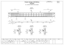 Calcul armatures poutre d'occasion  Bordeaux-