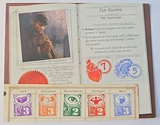 Cartão de jogo de terror Eldritch substituição investigador masculino Jim Culver comprar usado Cartão de jogo de terror Eldritch substituição investigador masculino Jim Culver comprar usado  Enviando para Brazil