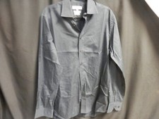 Camisa social Dudalina "Business" masculina 43/17 azul marinho mangas com botões, usado comprar usado  Enviando para Brazil